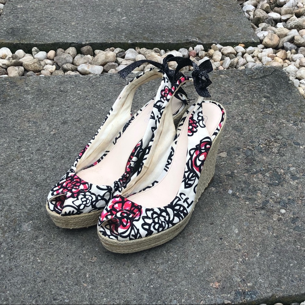 Coach Poppy espadrille wedges Size 8.5 - Picture 3 of 13
